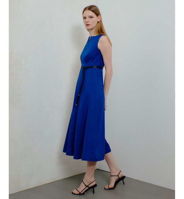 allureville「リネンライクオックスノースリワンピース」|ワンピース|