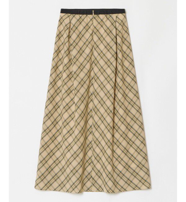 allureville「チェックナロースカート」|スカート|