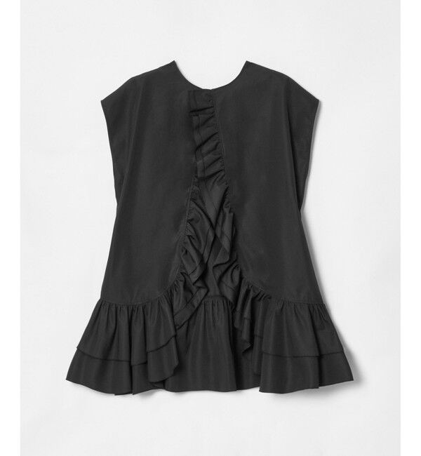 LOULOU WILLOUGHBY「【LOULOU WILLOUGHBY】ブロードフリルブラウス」|シャツ・ブラウス|