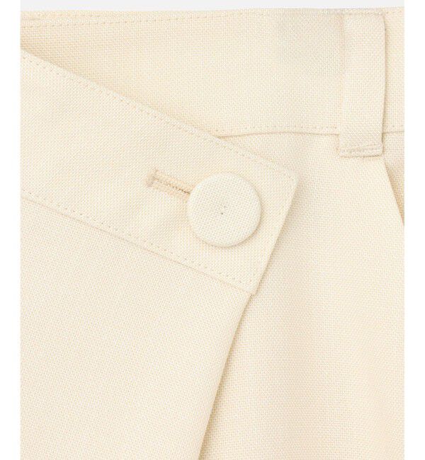 LOULOU WILLOUGHBY「【LOULOU WILLOUGHBY】アシメタックワイドパンツ」|チノ|