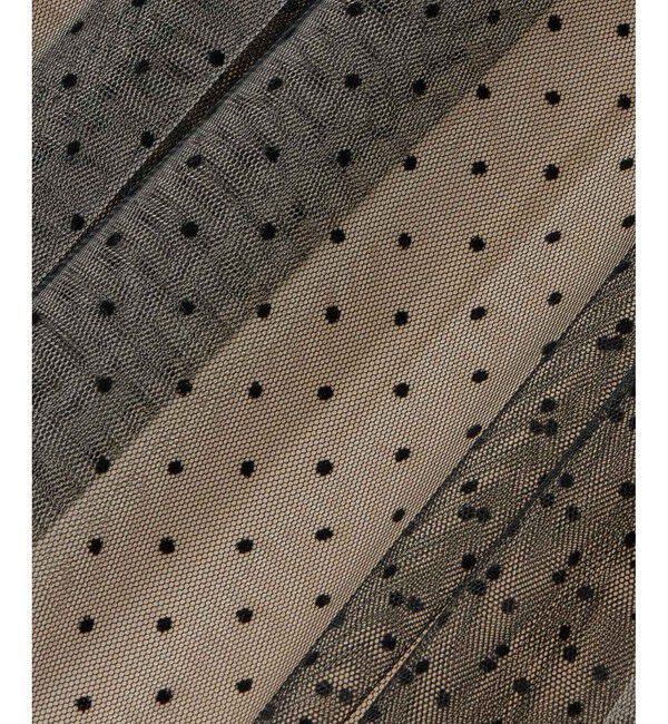 LOULOU WILLOUGHBY「【LOULOU WILLOUGHBY】ドットチュールスカート」|スカート|