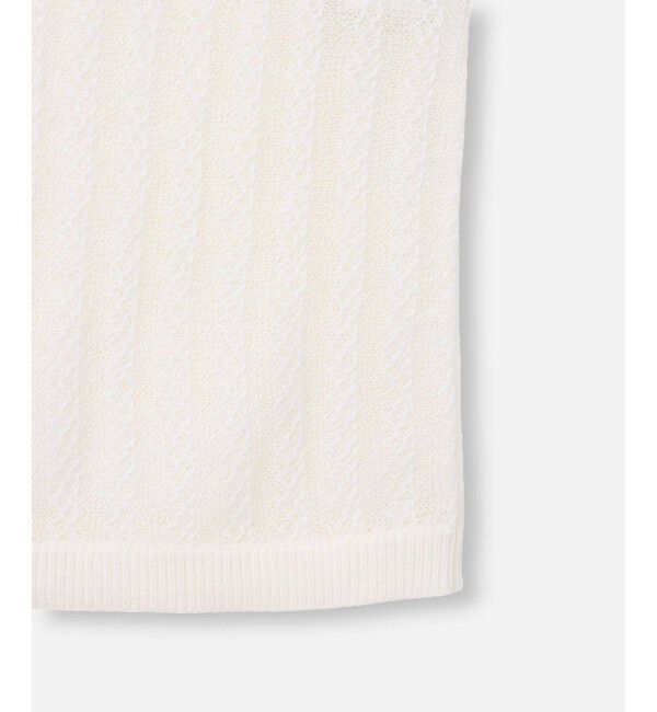 LOULOU WILLOUGHBY「【LOULOU WILLOUGHBY】シシュウツイストリブプルオーバー」|ニット・セーター|