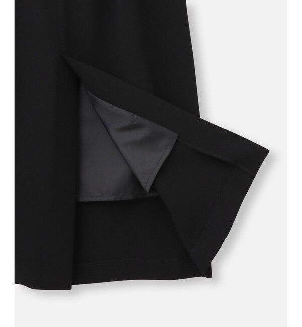 allureville「ジョーゼットサロペナロースカート」|タイト|