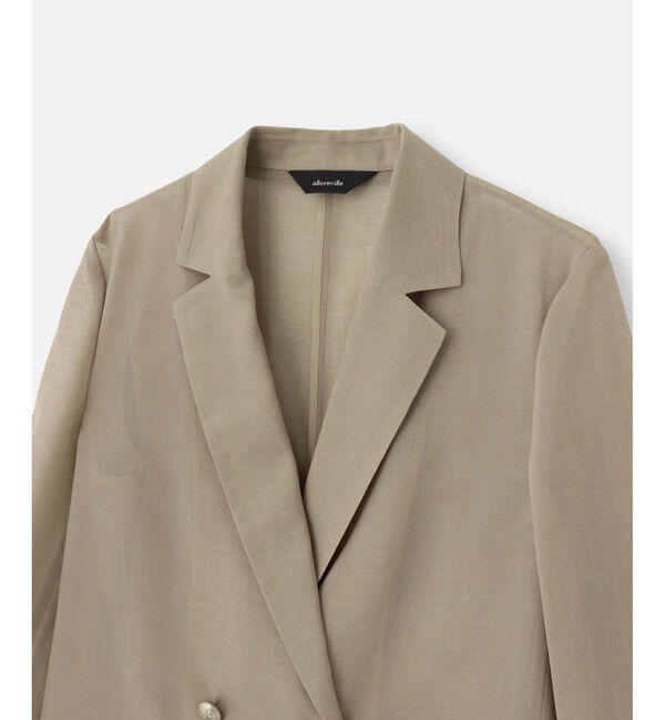 allureville「ワルツシアーオーガンジャケット」|その他|