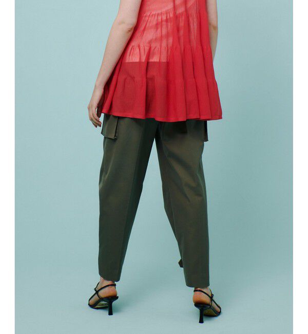 allureville「オーガニックギャバカーゴパンツ」|カーゴ|