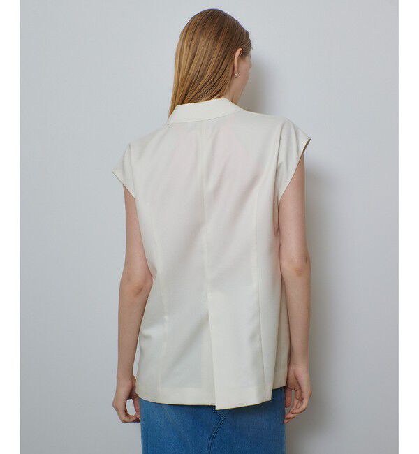 allureville「エアリービエラテーラードジレ」|ベスト・ジレ|