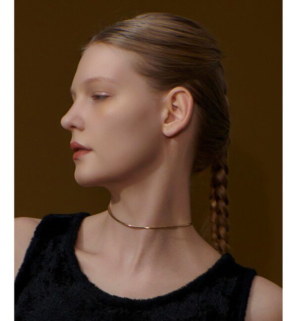 allureville「レイヤードチョーカー」|ネックレス|ゴールド