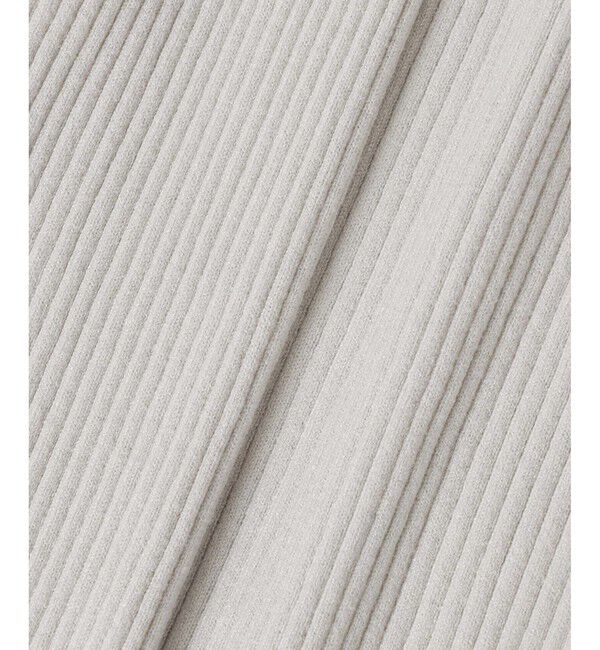 allureville「タフタバルーンスリーブコンビプルオーバー」|ニット・セーター|