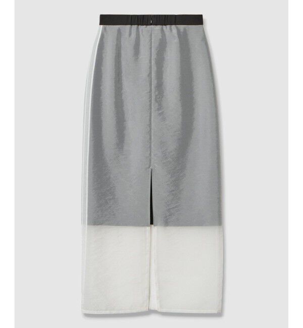 allureville「シアーレイヤードタイトスカート」|スカート|