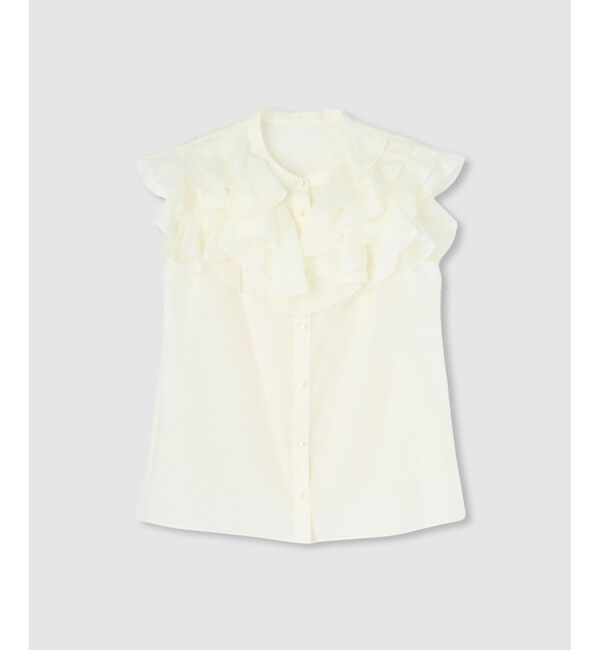 LOULOU WILLOUGHBY「【LOULOU WILLOUGHBY】ラッフルボリュームブラウス」|シャツ・ブラウス|