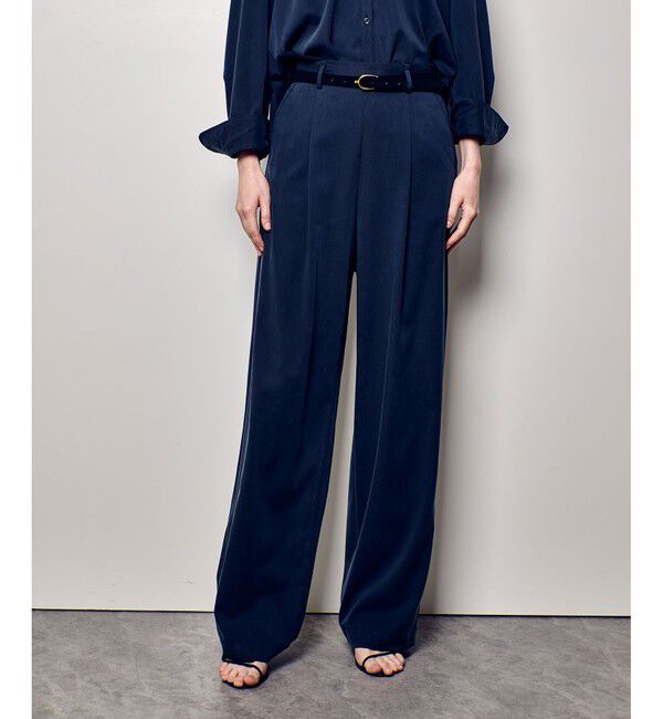 allureville「フィブリルタックパンツ」|チノ|