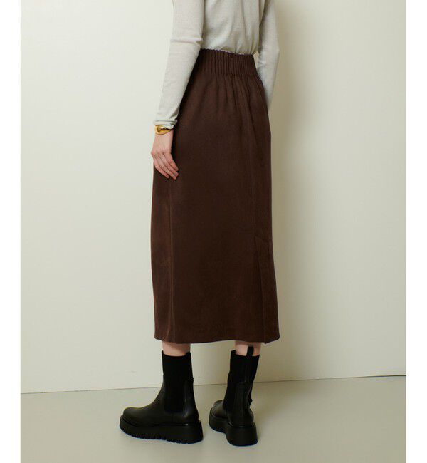 allureville「フェイクスエードスカート」|スカート|