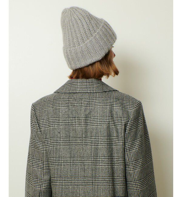 allureville「グレンチェックロングチェスターコート」|チェスターコート|