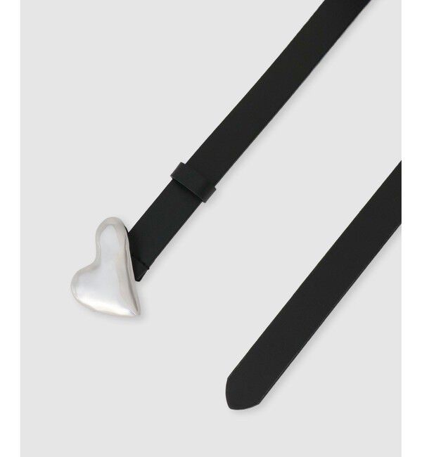 allureville「ハートバックルアジャストベルト」|ベルト|