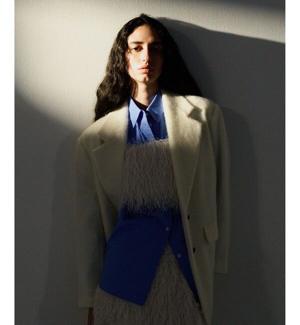 allureville「シャギーハーフコート」|ダッフルコート|