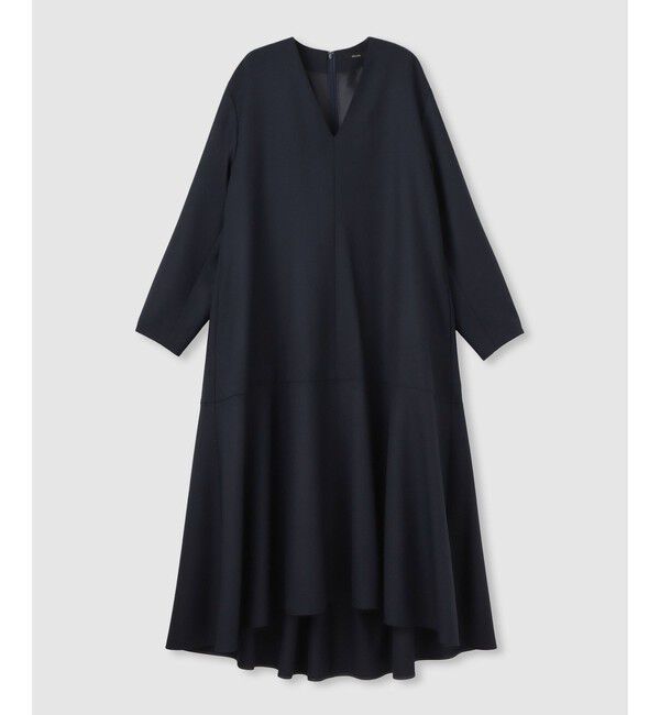 allureville「ビエラAラインVネックワンピース」|ワンピース|