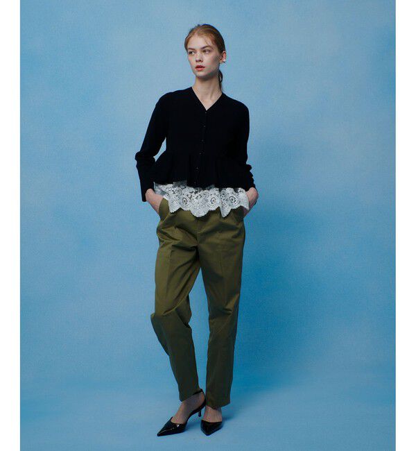 LOULOU WILLOUGHBY「【LOULOU WILLOUGHBY】タックチノパンツ」|チノ|