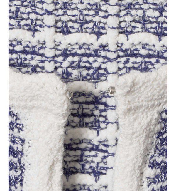 allureville「リバーシブルツイードカーディガン」|カーディガン|