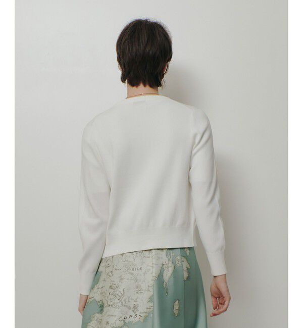 allureville「ポケットクルーカーディガン」|カーディガン|