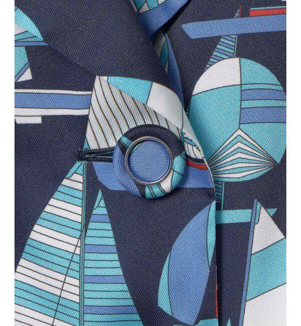 LOULOU WILLOUGHBY「【LOULOU WILLOUGHBY】RATTI マリーナプリントオールインワン」|オールインワン|