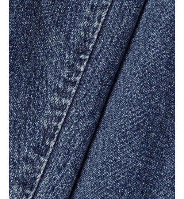 allureville「デニムノーカラージャケット」|ノーカラージャケット|