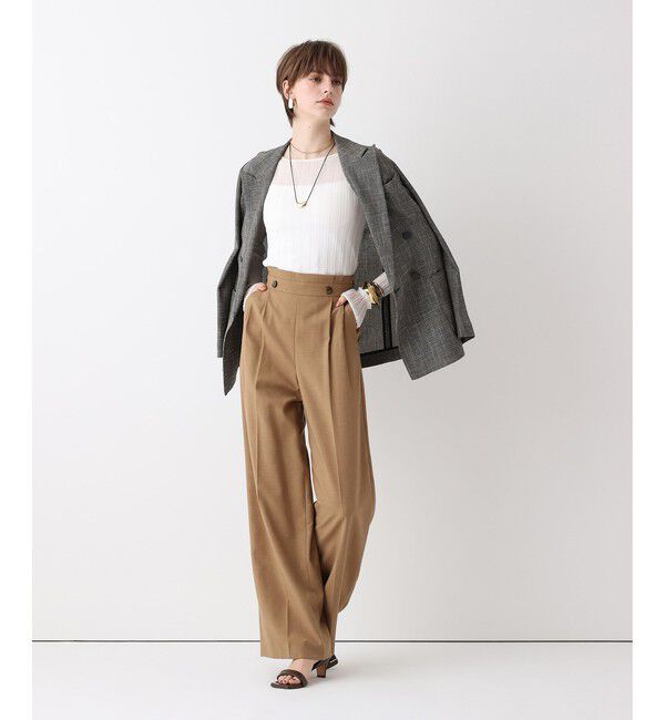 allureville「シアーリブプルオーバー」|ニット・セーター|