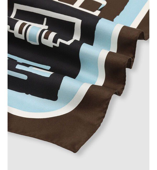 allureville「パッチワークプリントスカーフ」|バンダナ・スカーフ|