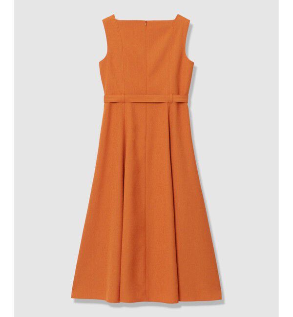 allureville「スクウェアデザインフレアーワンピース」|ワンピース|