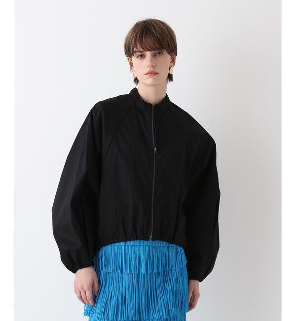 allureville「トランスペアレントコクーンブルゾン」|ブルゾン・スタジャン|