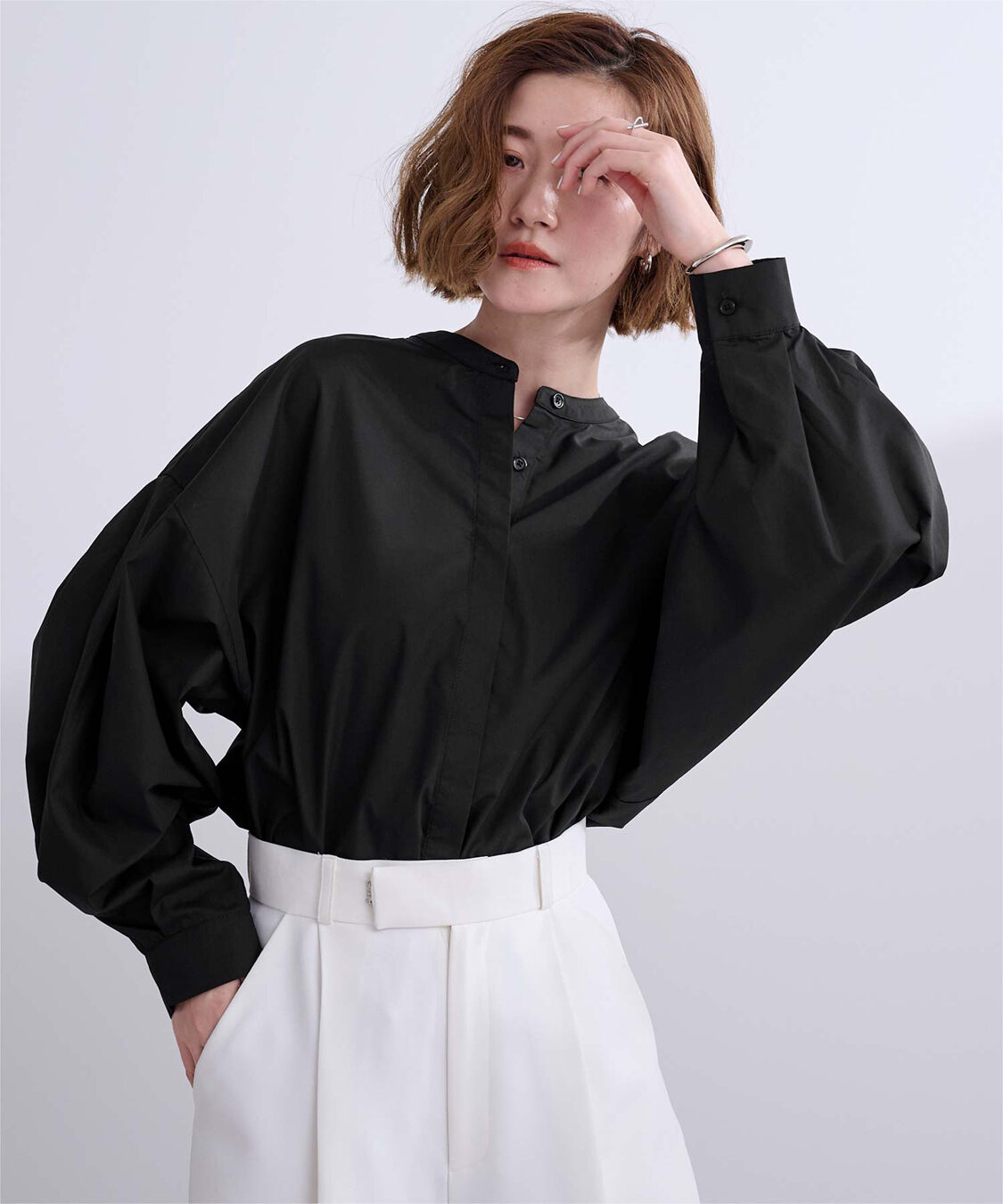 ur's「ボリューム袖ブラウス」|シャツ・ブラウス|