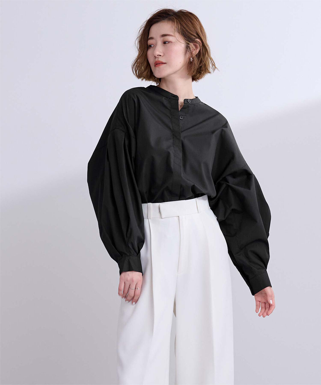 ur's「ボリューム袖ブラウス」|シャツ・ブラウス|