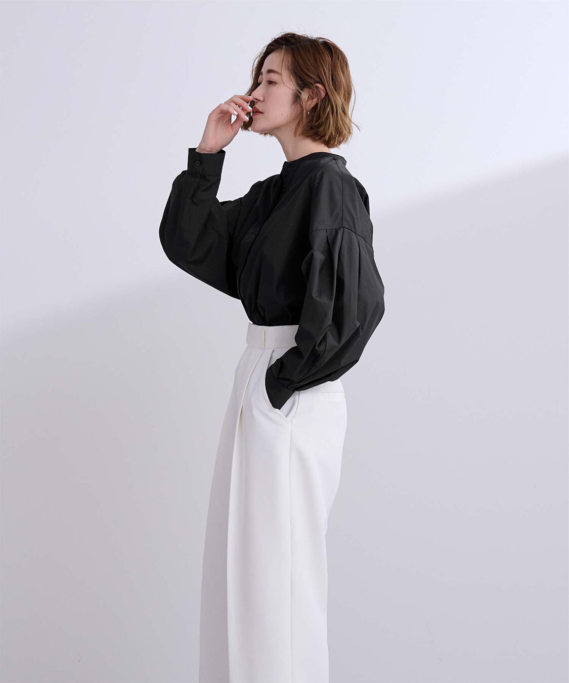 ur's「ボリューム袖ブラウス」|シャツ・ブラウス|