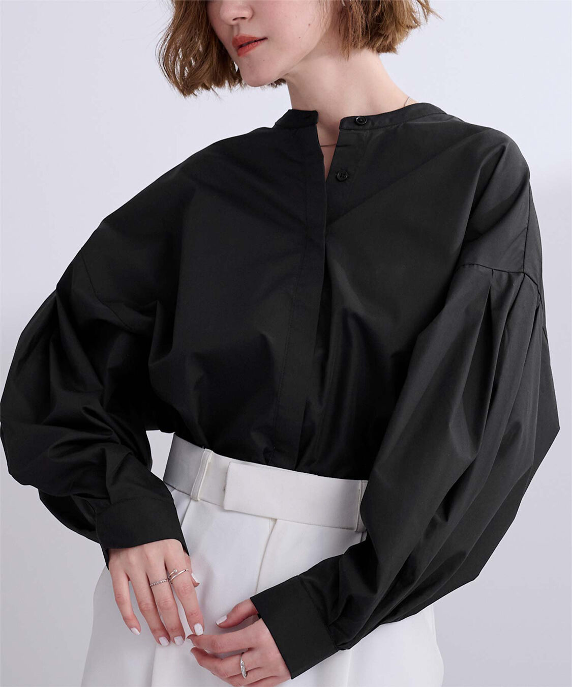 ur's「ボリューム袖ブラウス」|シャツ・ブラウス|