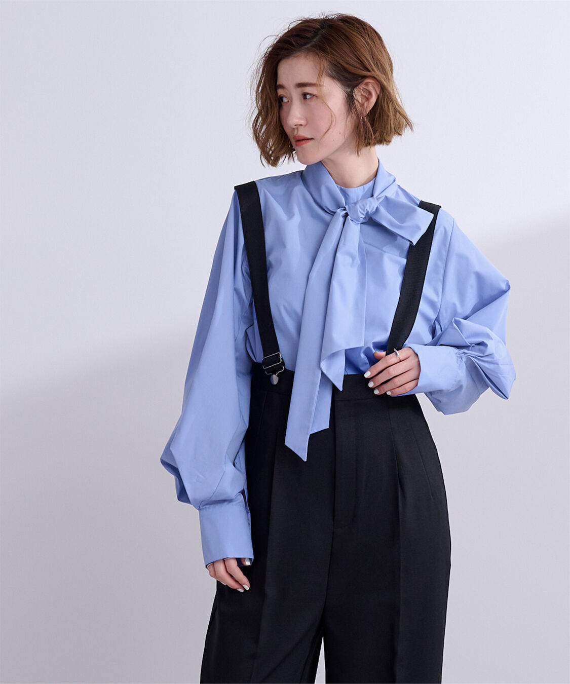 ur's「2wayボウタイブラウス」|シャツ・ブラウス|