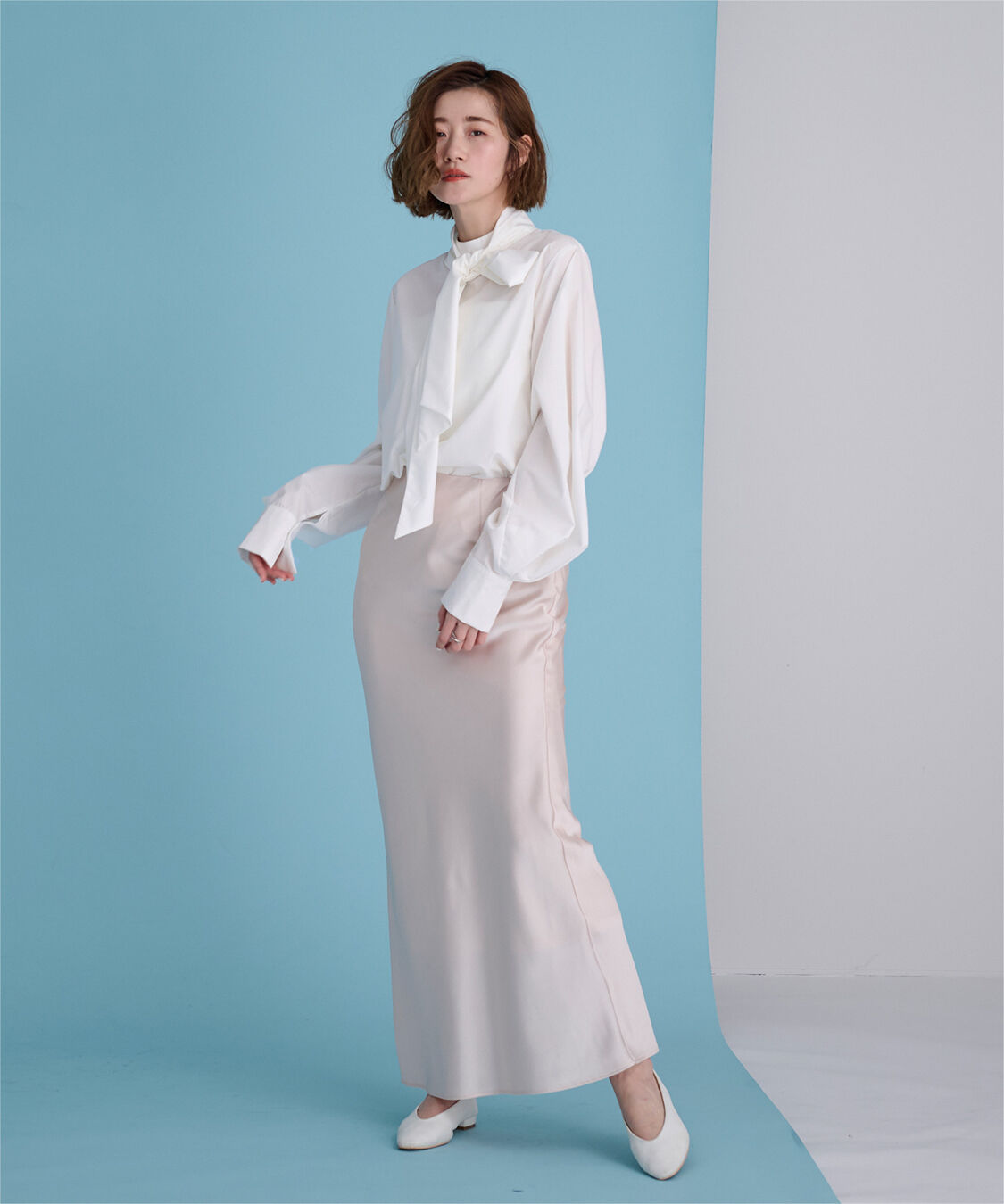 ur's「2wayボウタイブラウス」|シャツ・ブラウス|