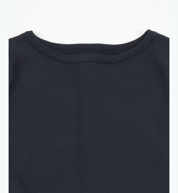 ur's「バックパールペプラムニットトップス」|ニット・セーター|