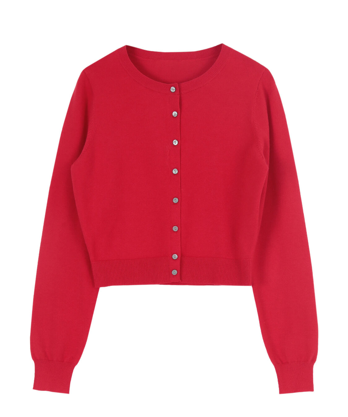 titivate「クルーネックニットカーディガン/トップス」|ニット・セーター|