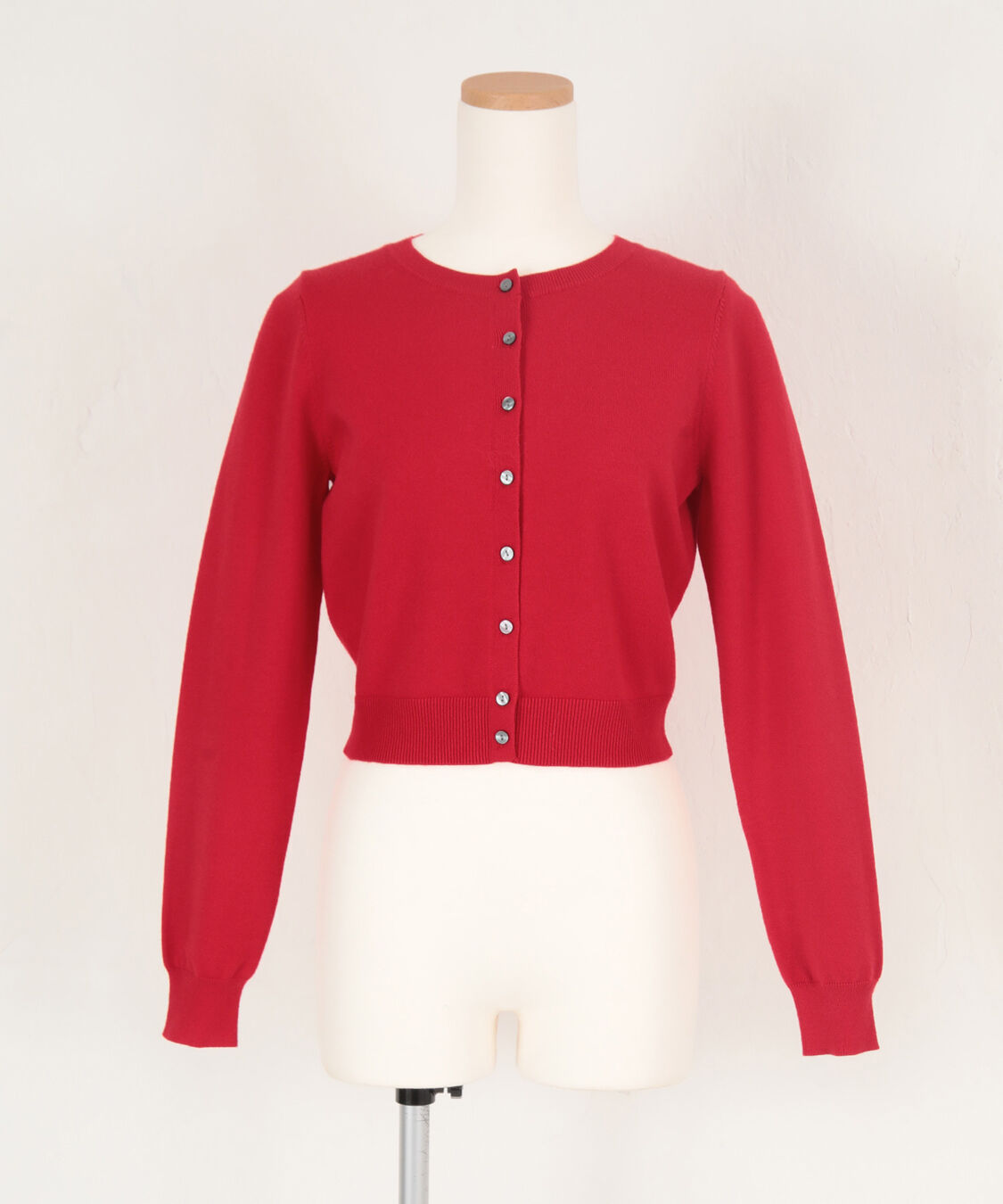 titivate「クルーネックニットカーディガン/トップス」|ニット・セーター|