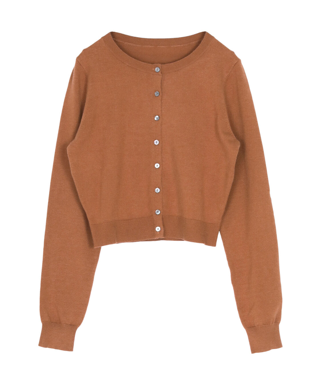 titivate「クルーネックニットカーディガン/トップス」|ニット・セーター|