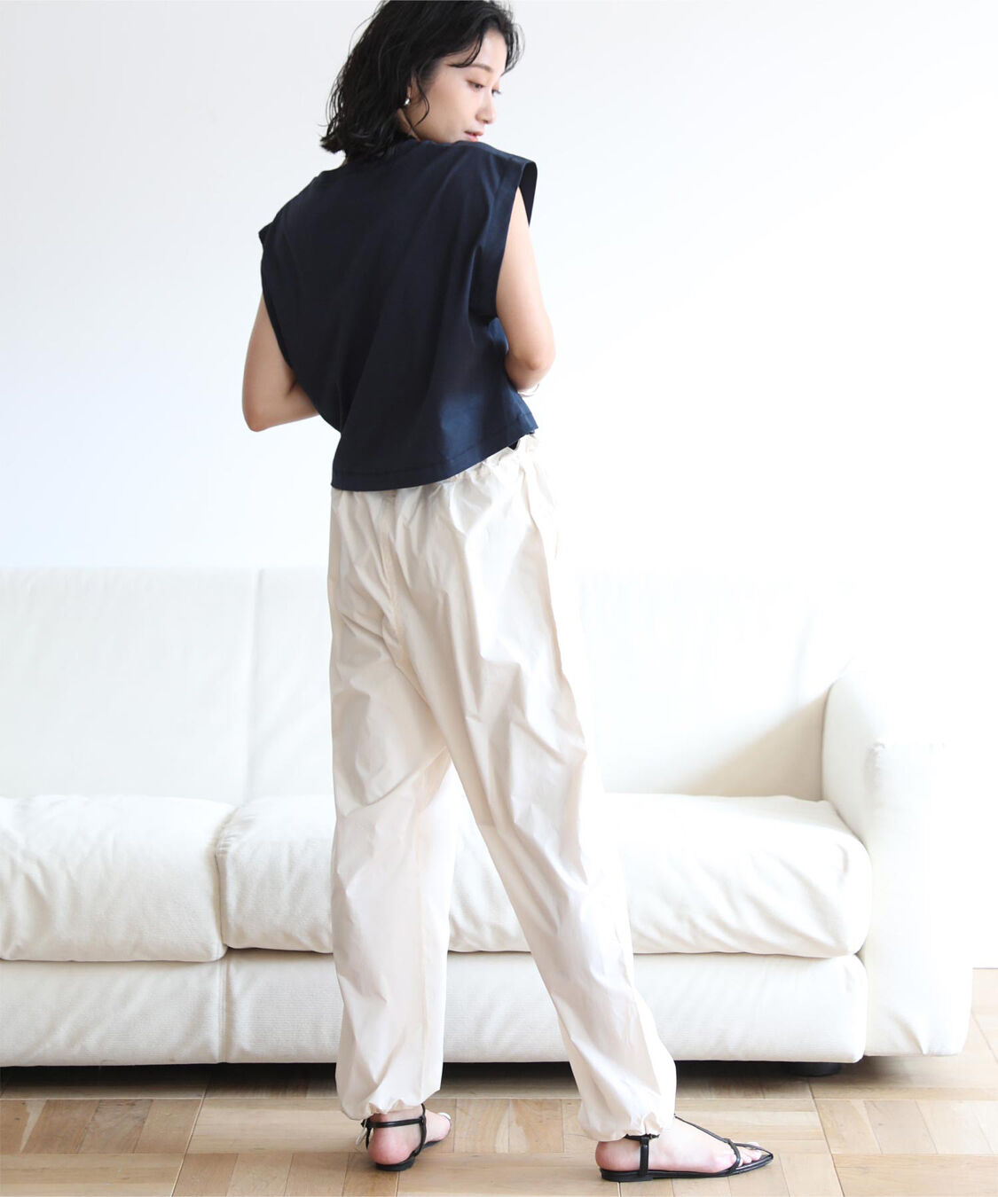 ur's「汗染み防止ワイドスリーブTシャツ」|Tシャツ・カットソー|