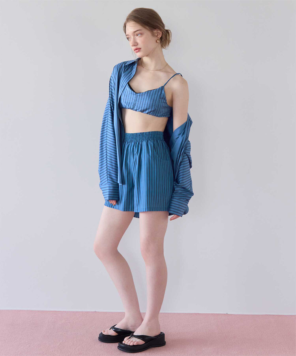 SEA DRESS「シンプルデザインストライプビキニ/水着」|ビキニ|