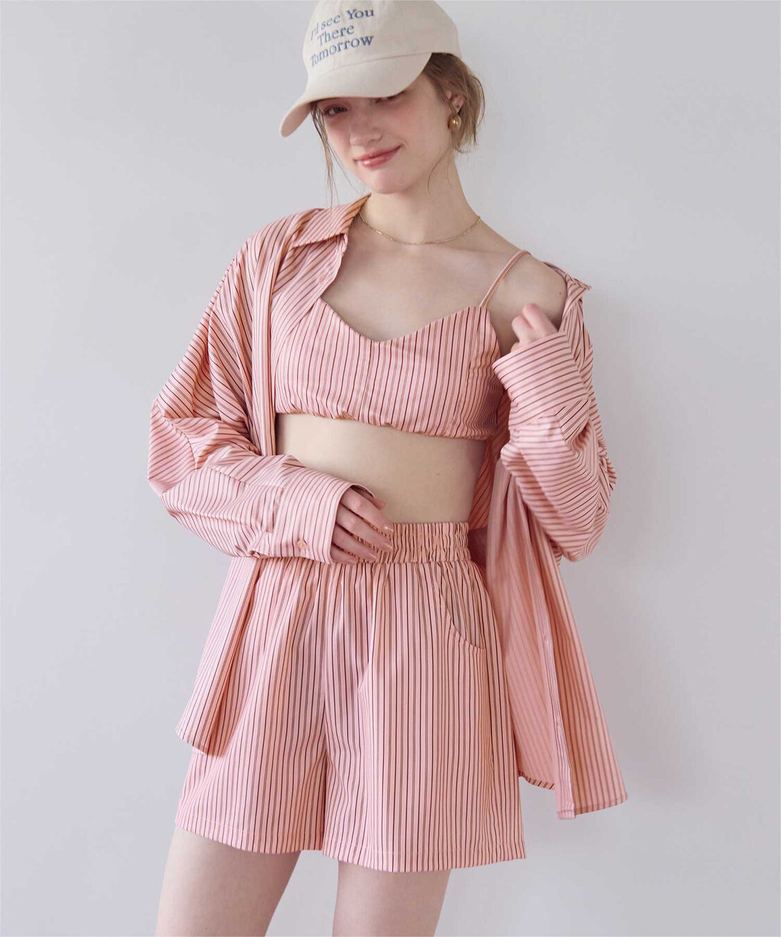 SEA DRESS「シンプルデザインストライプビキニ/水着」|ビキニ|