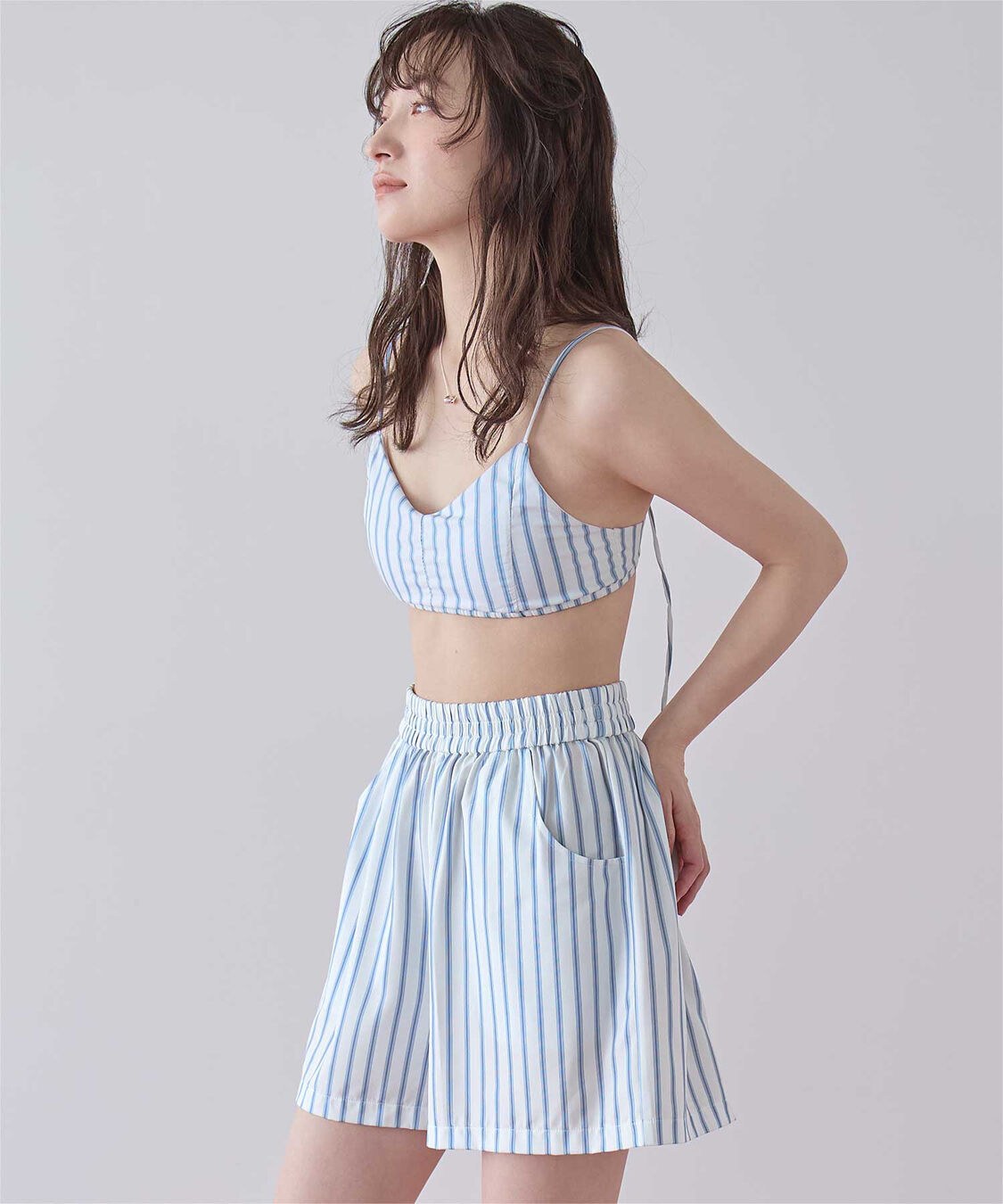 SEA DRESS「シンプルデザインストライプビキニ/水着」|ビキニ|