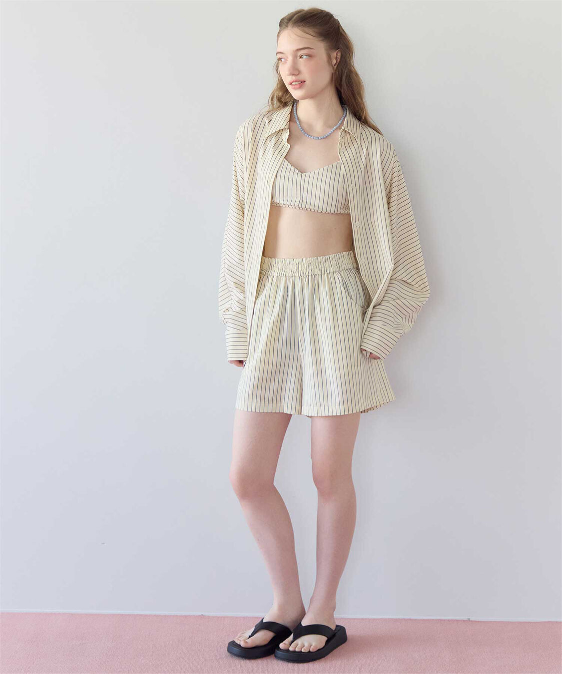 SEA DRESS「シンプルデザインストライプビキニ/水着」|ビキニ|