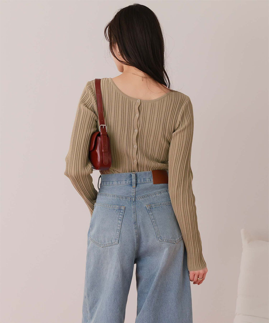 titivate「UVケアリングドットニットカーディガン」|カーディガン|