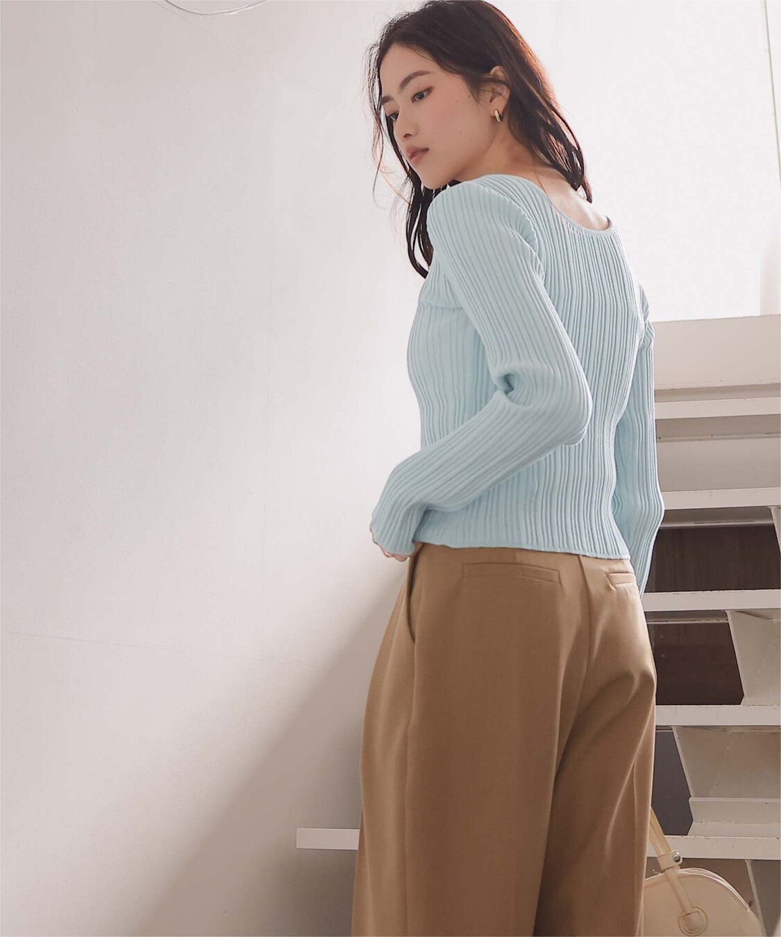 titivate「UVケアリングドットニットカーディガン」|カーディガン|