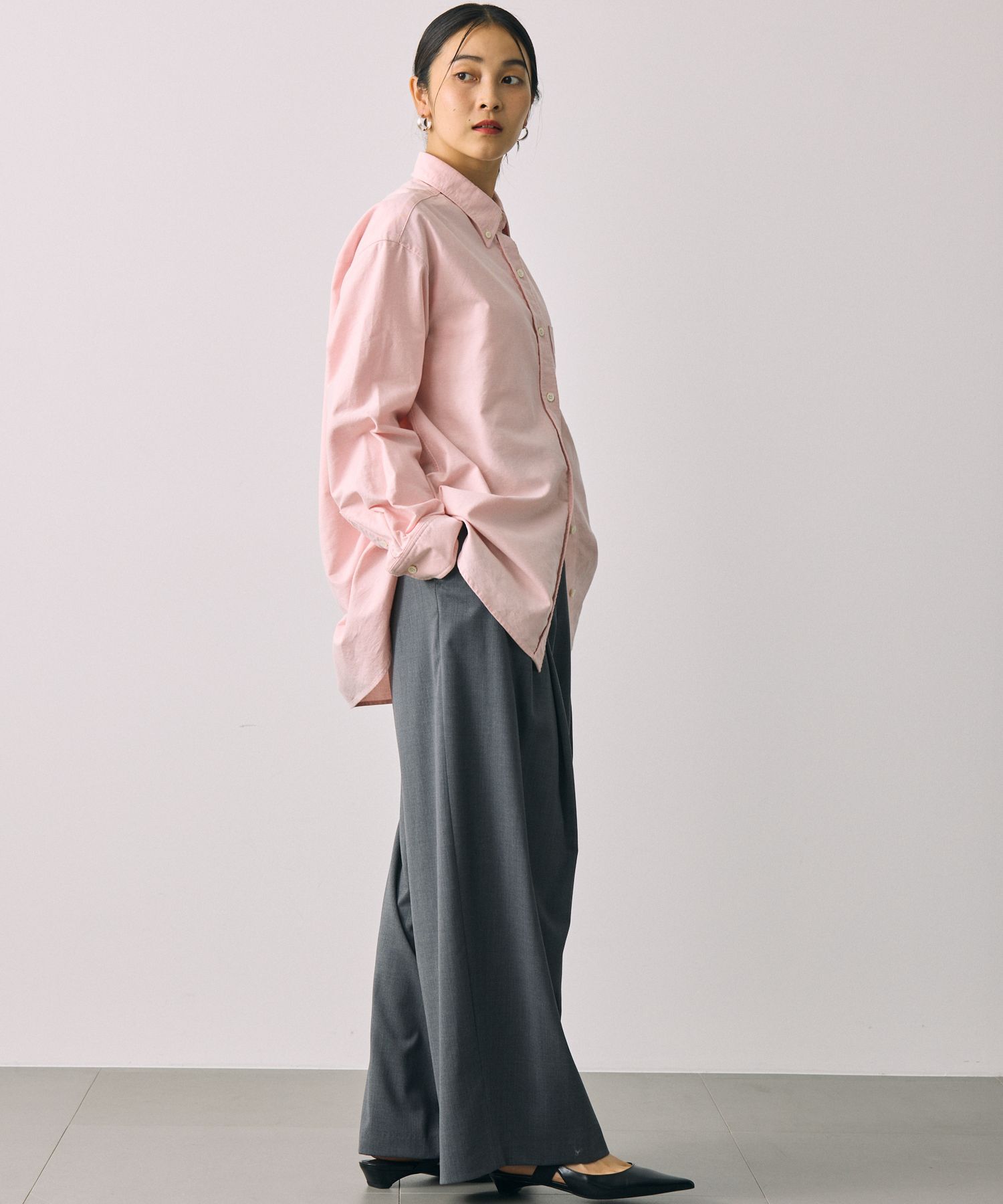 BABYLONE「オックスボタンダウンシャツ」|シャツ・ブラウス|