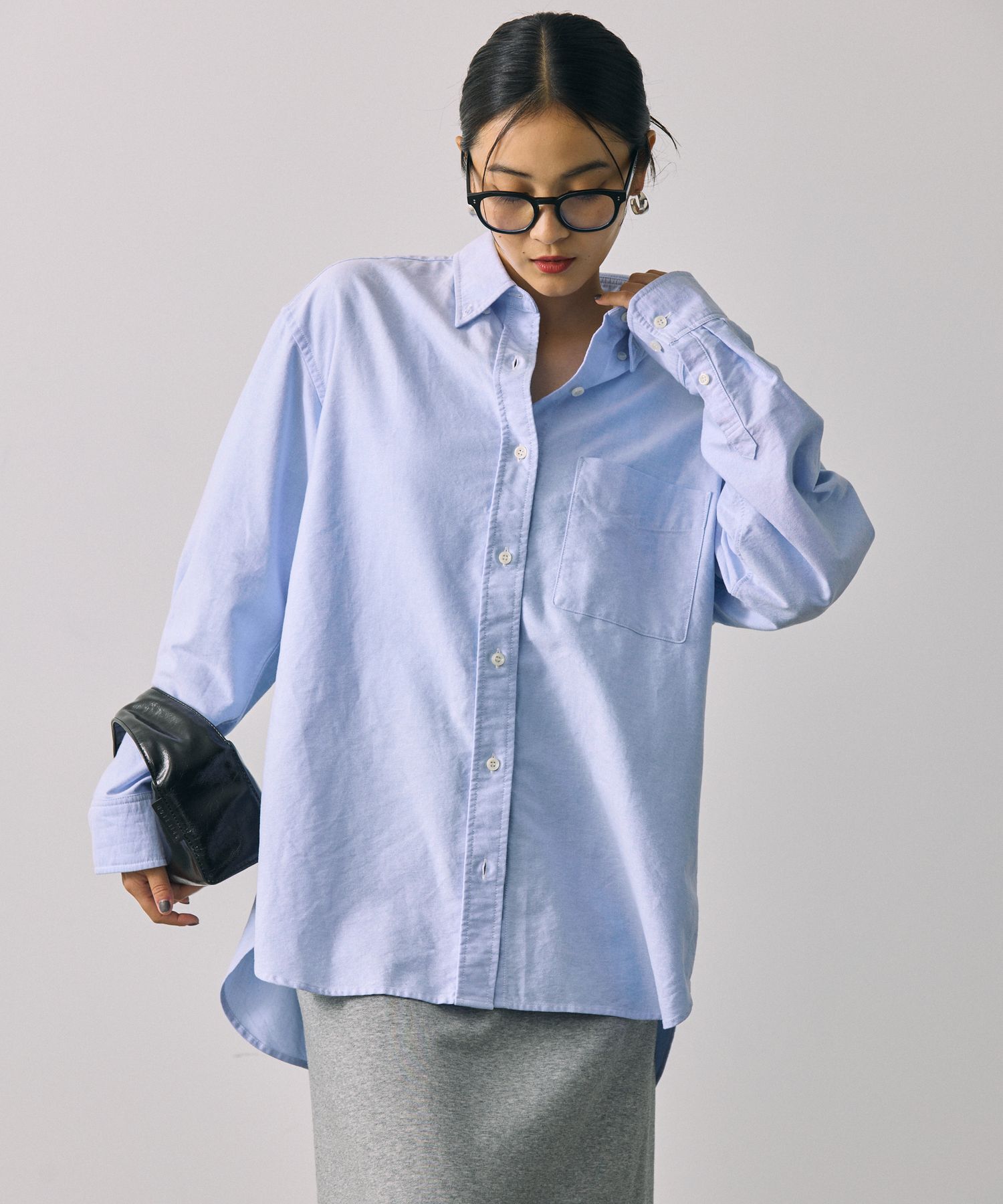 BABYLONE「オックスボタンダウンシャツ」|シャツ・ブラウス|ｻｯｸｽ