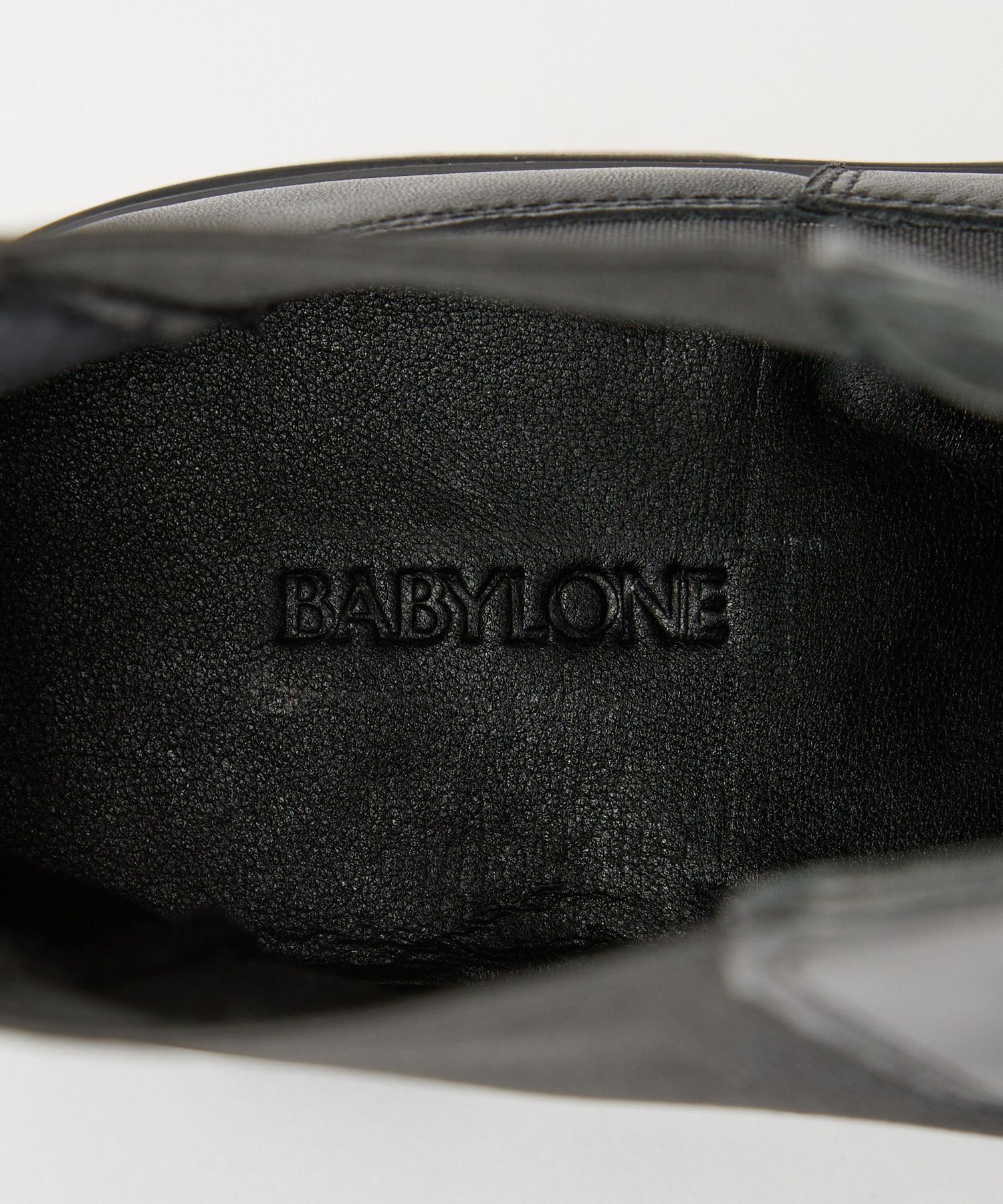 BABYLONE「サイドゴアレザーブーツ」|ショートブーツ|