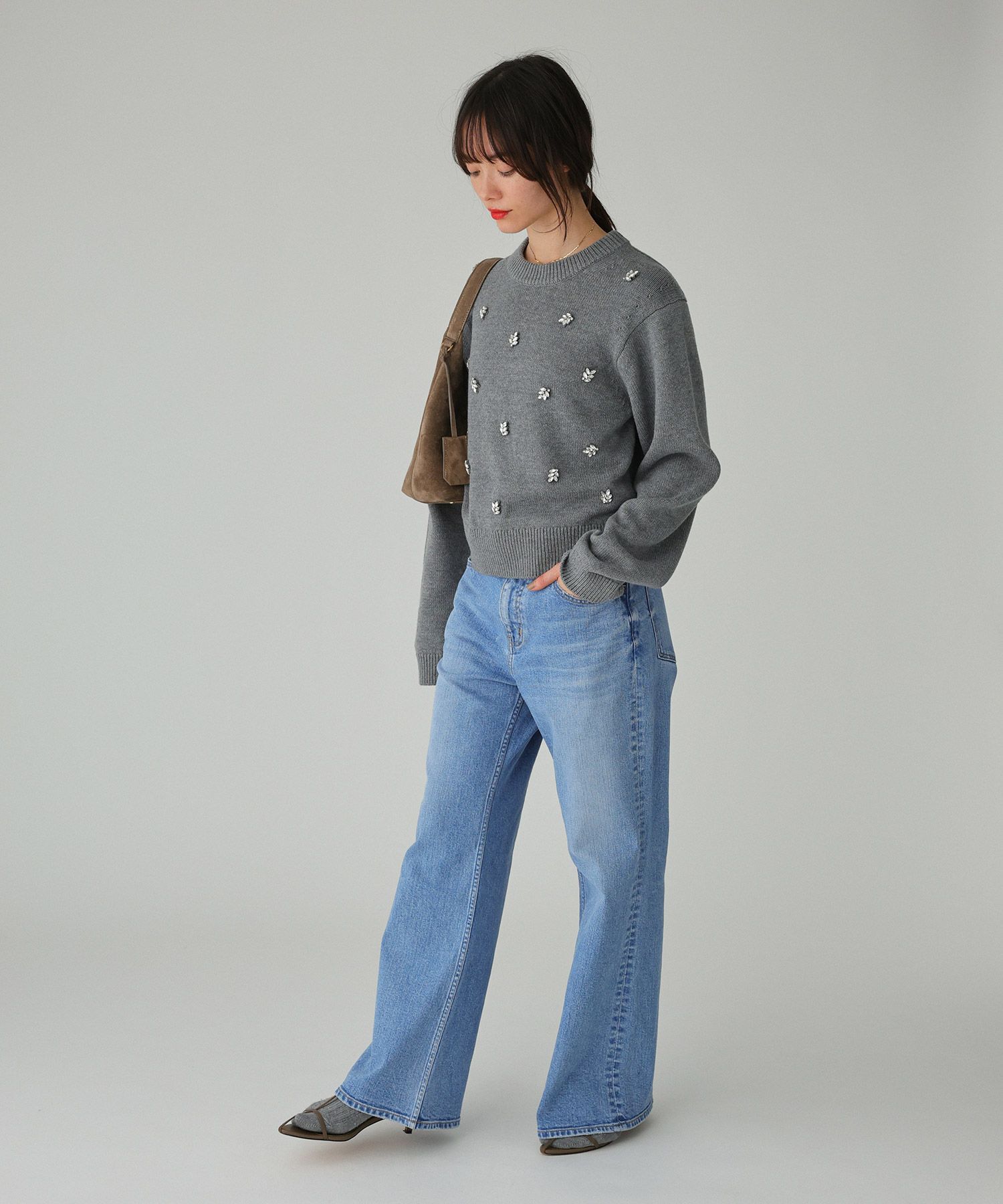 BABYLONE「ビジューニット」|ニット・セーター|